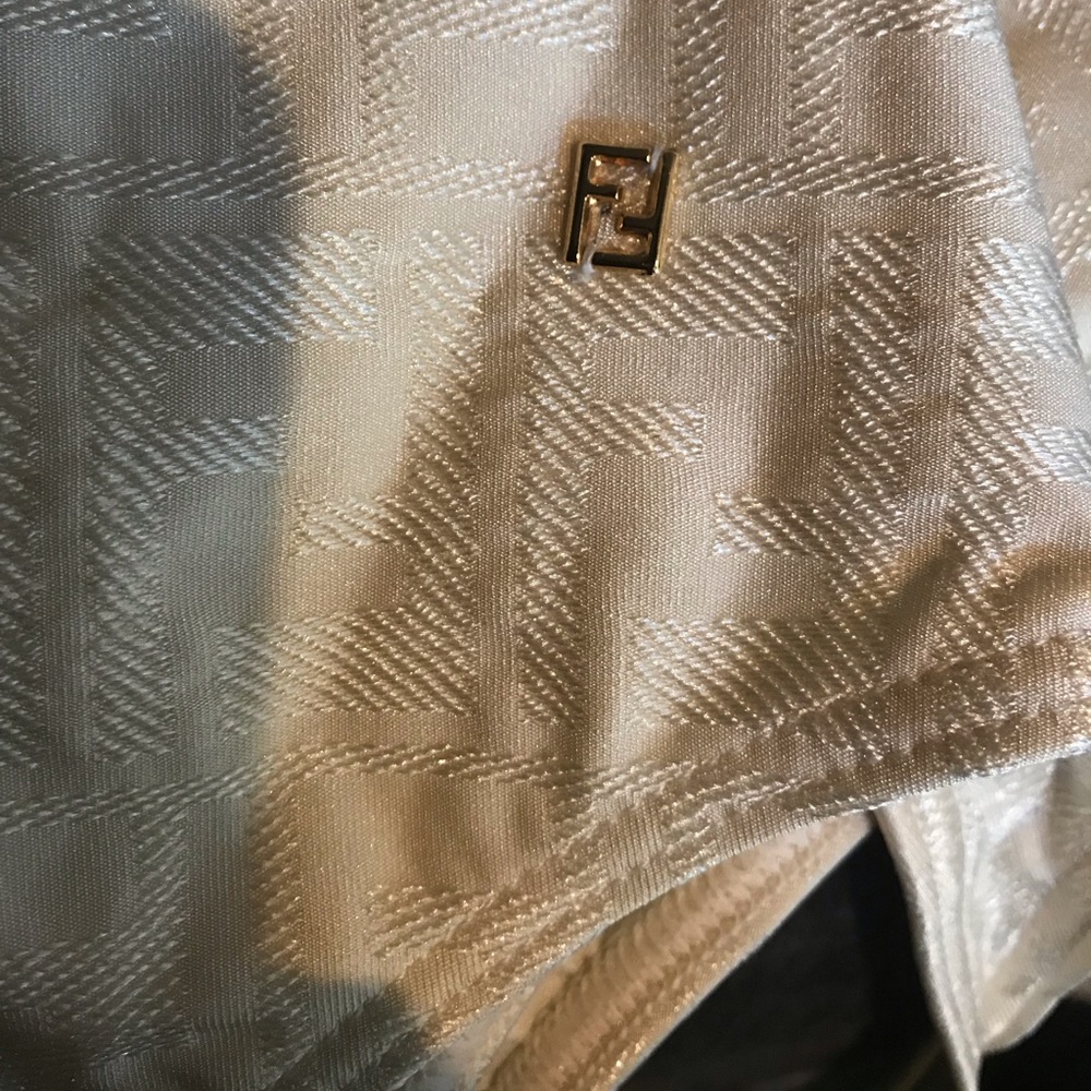 Authentic Vintage Fendi Zucca Print Bathing Suit - Picture 7 of 8